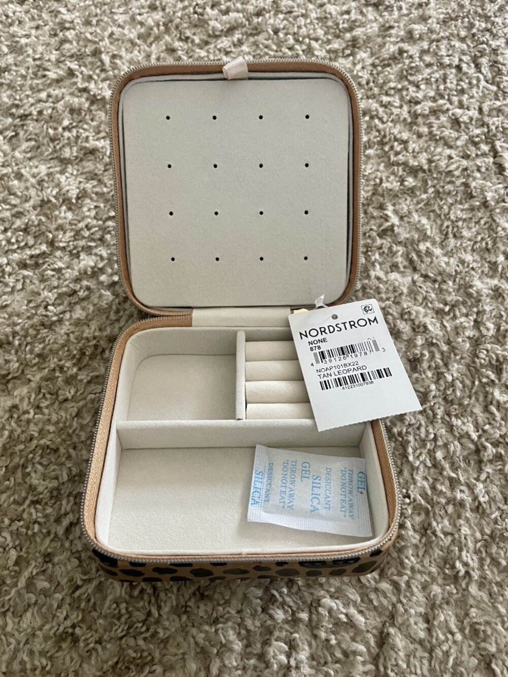 Leopard Print Jewelry Travel Case – NWT
